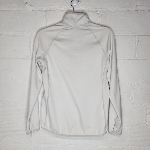 Eddie Bauer First Ascent Women's Medium Pullover 1/2 Zip White - Picture 2 of 6